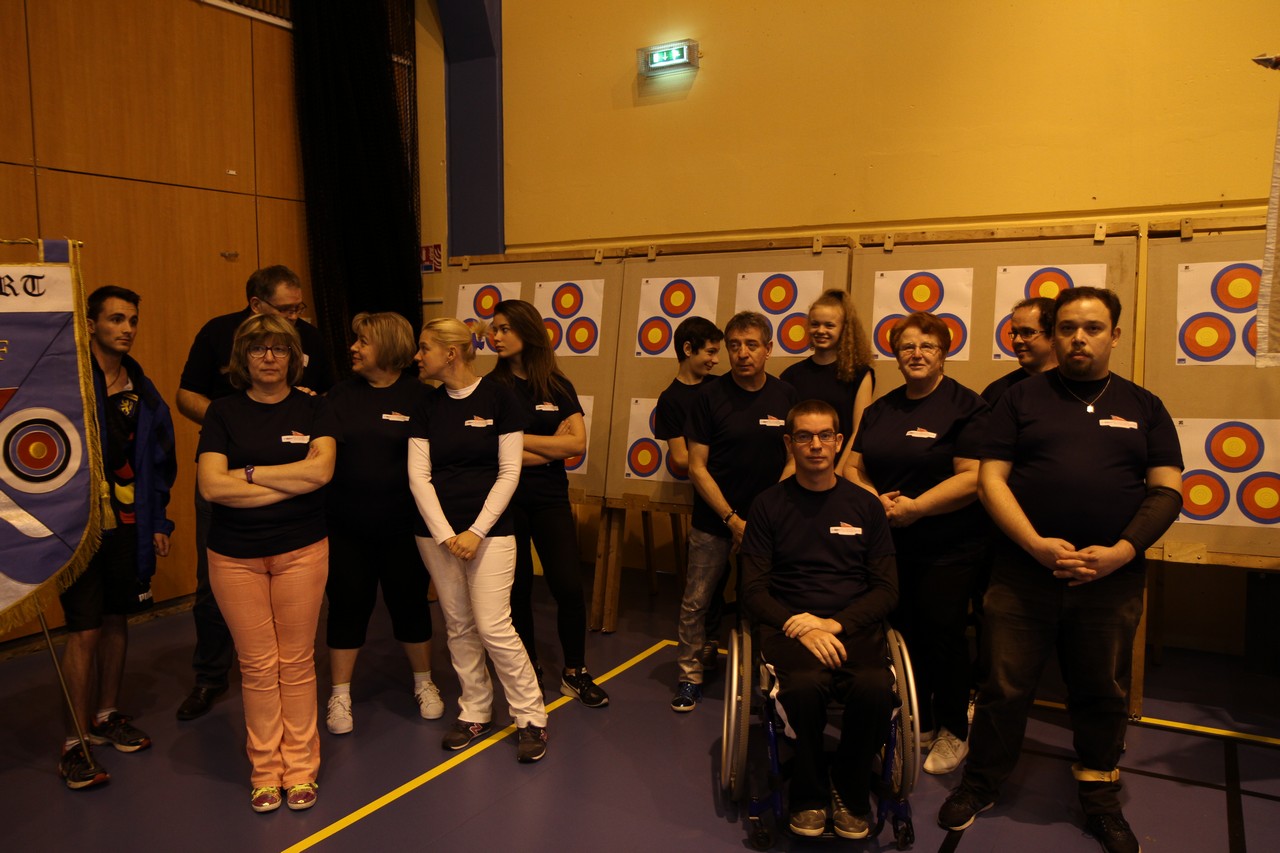 Les archers de la savoureuse au 24H internationales de Belfort 2016.